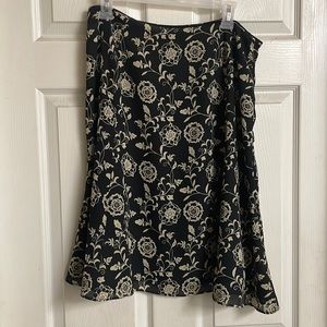 Ann Taylor knee length skirt, size 12